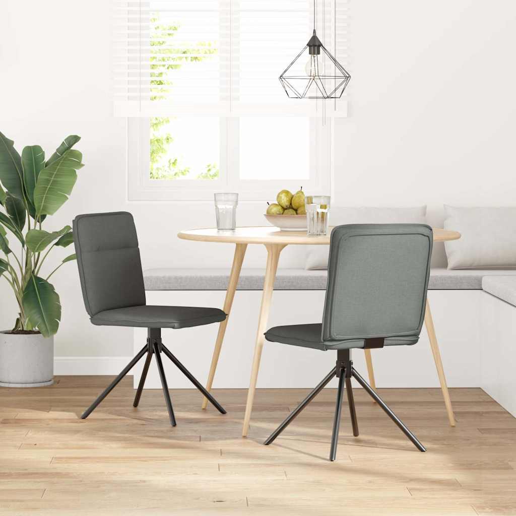8721158633897_g_en_hd_1 vidaXL Dining Chairs 2 pcs Dark Grey Fabric - Image 2