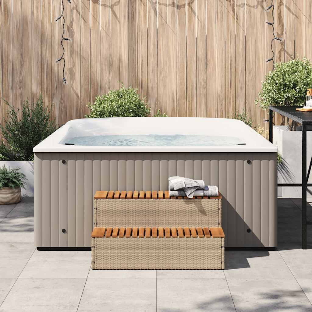 8721158645531_g_en_hd_2 vidaXL Hot Tub Step Beige 100x50x50.5 cm Poly Rattan and Solid Acacia - Image 3