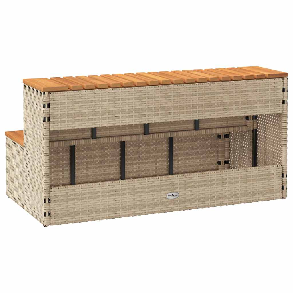 8721158645531_g_en_hd_5 vidaXL Hot Tub Step Beige 100x50x50.5 cm Poly Rattan and Solid Acacia - Image 6