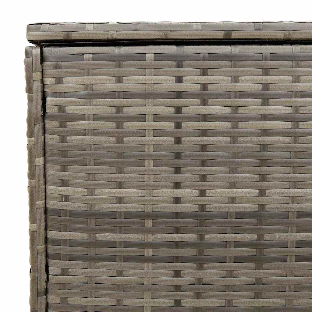 8721158655820_g_en_hd_7 vidaXL Outdoor Cushion Box Grey 100x55x55.5 cm Poly Rattan - Image 9