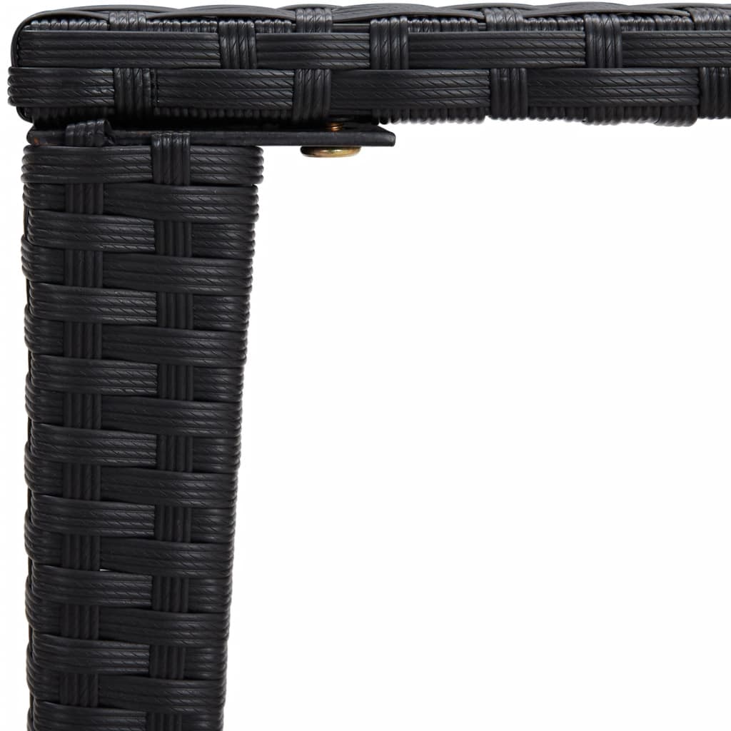 8721158659934_g_en_hd_5 vidaXL Garden Nesting Tables 3 pcs Black Poly Rattan - Image 7