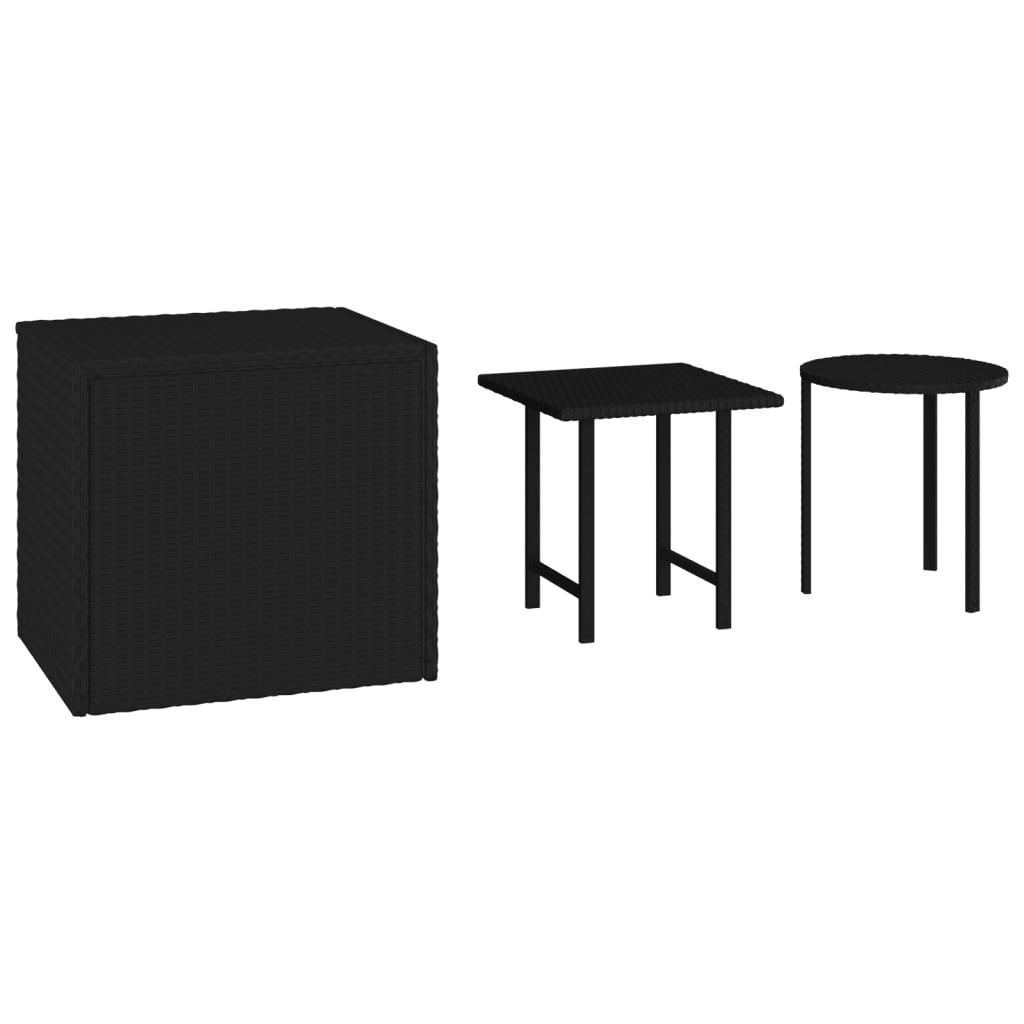 8721158659958_a_en_hd_1 vidaXL Garden Side Tables 3 pcs Black Poly Rattan - Image 2