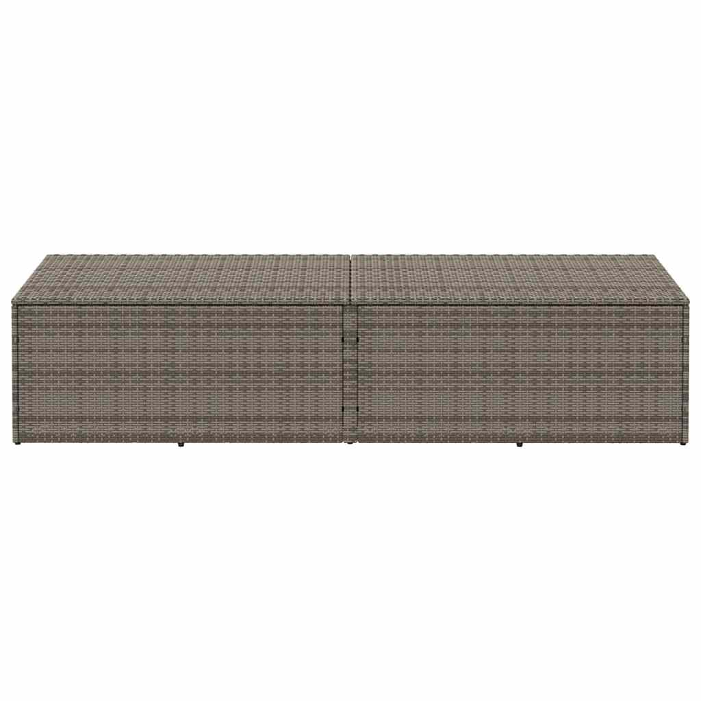 8721158667090_g_en_hd_2 vidaXL Garden Storage Box Grey 220x50x58 cm Poly Rattan - Image 3