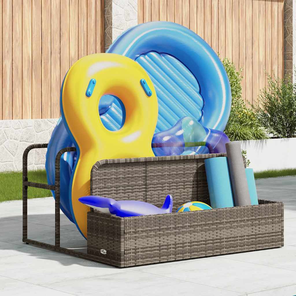 8721158667236_g_en_hd_1 vidaXL Poolside Float Storage Grey 110x100x57 cm Poly Rattan - Image 3
