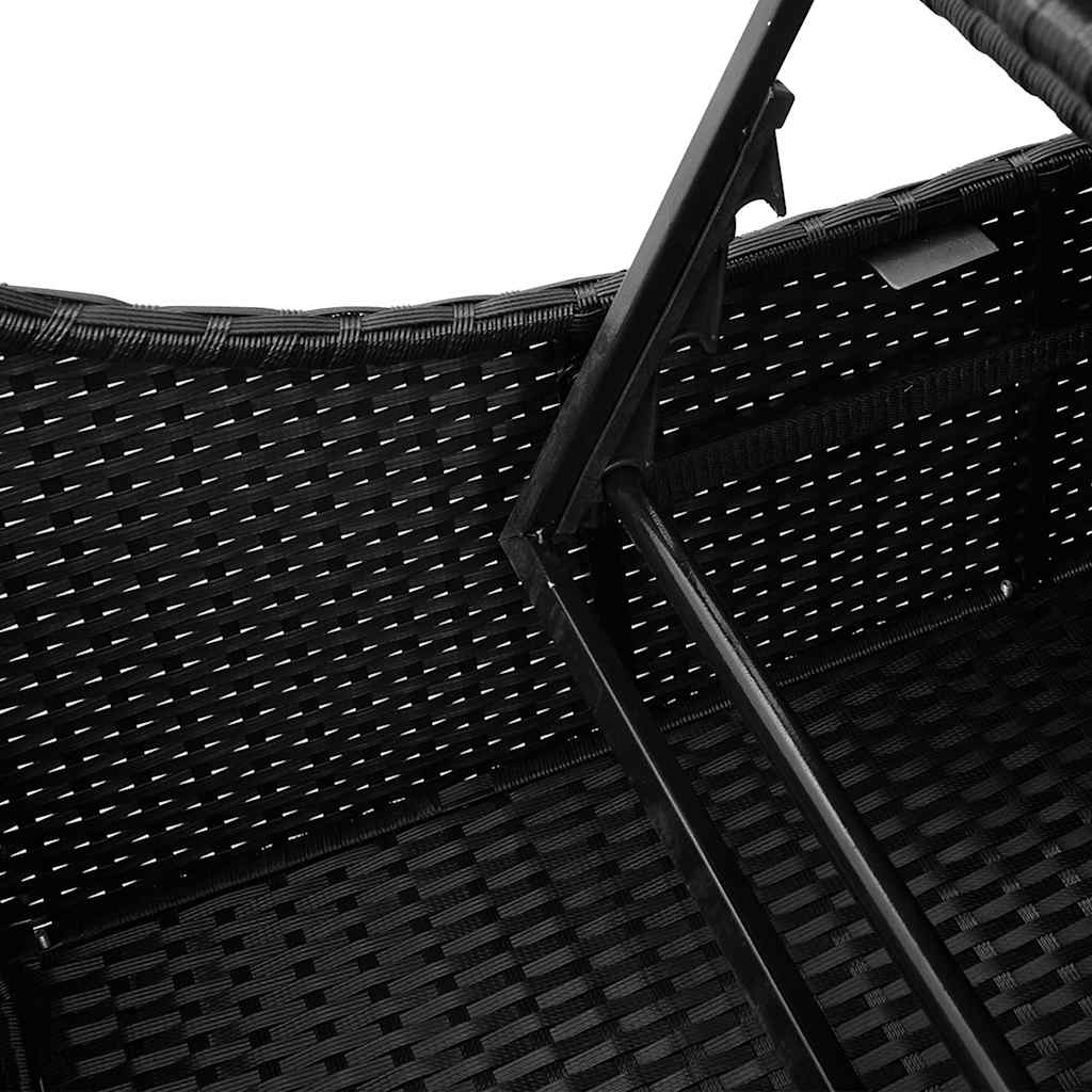 8721158667267_g_en_hd_12 vidaXL Folding Sun Lounger with Cushion and Storage Black Poly Rattan - Image 13