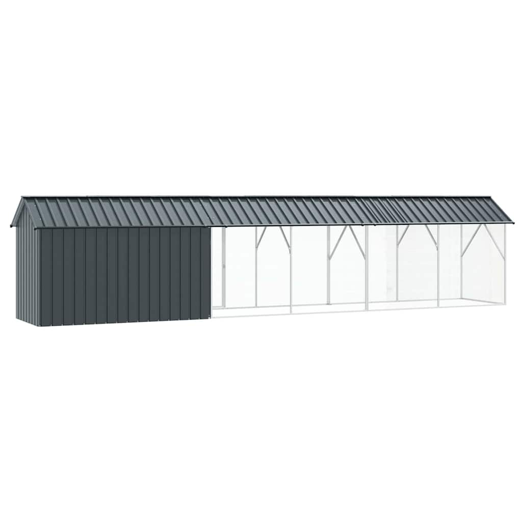 8721158673558_wbg-ba_en_hd_1 vidaXL Bird Cage Anthracite 630 x 103 x 142 cm Galvanised steel - Image 7