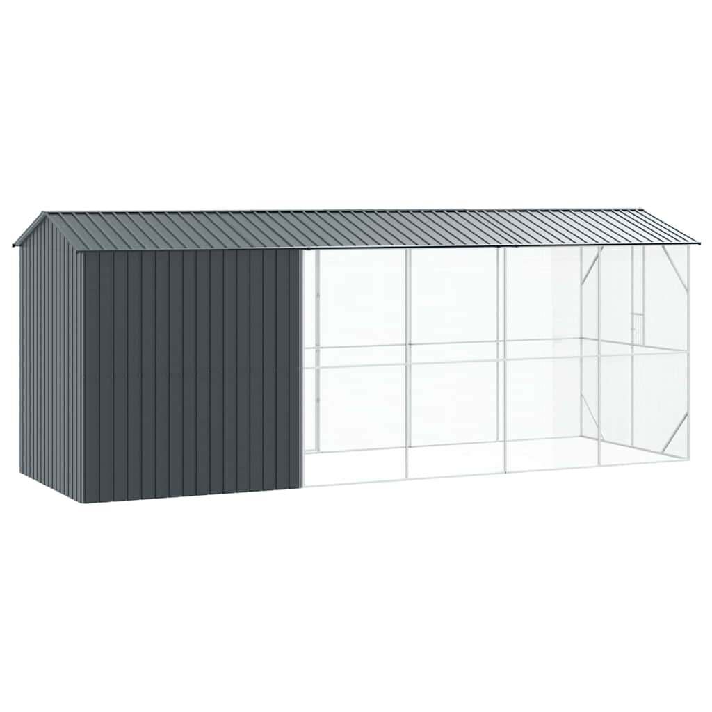 8721158673633_wbg-ba_en_hd_2 vidaXL Bird Cage Anthracite 645 x 208 x 247 cm Galvanised steel - Image 7