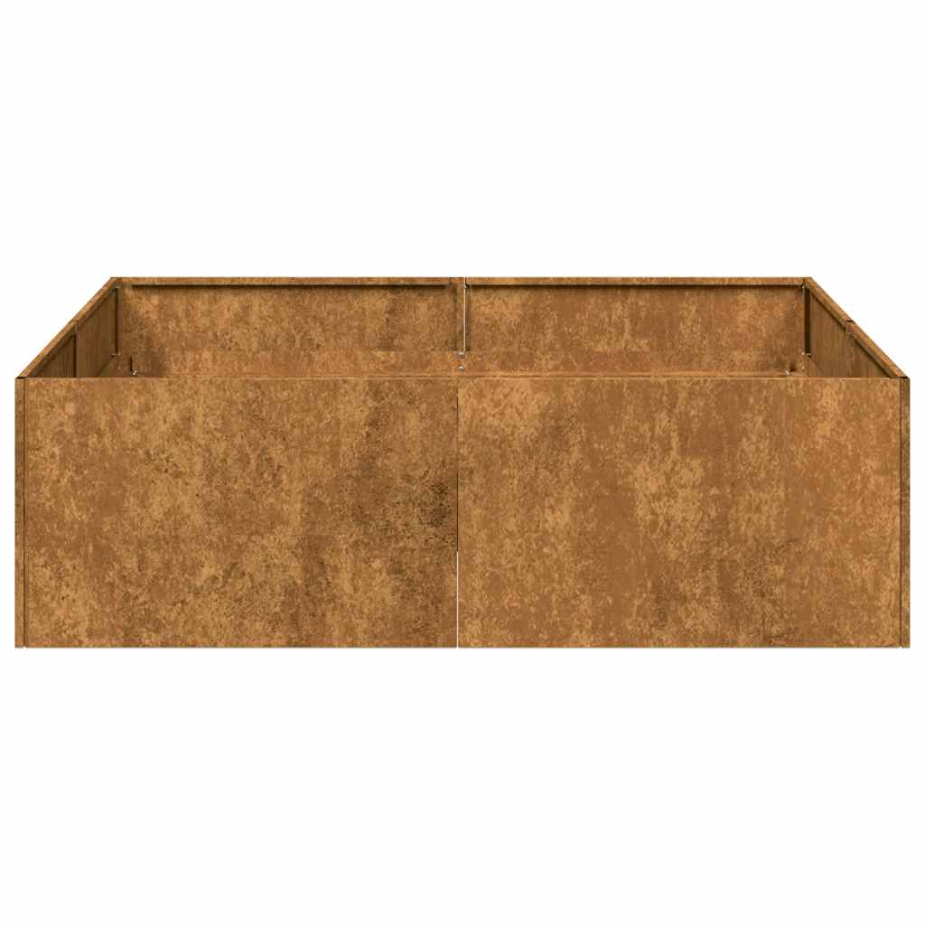 8721158676979_g_en_hd_3 vidaXL Planter Rusty 100x100x30 cm Weathering Steel - Image 5
