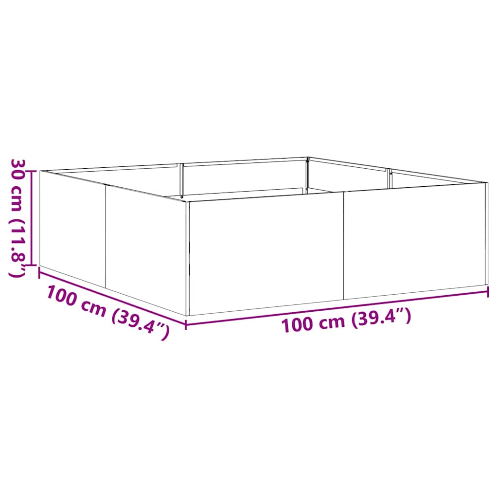 8721158676979_g_en_hd_8 vidaXL Planter Rusty 100x100x30 cm Weathering Steel - Image 10