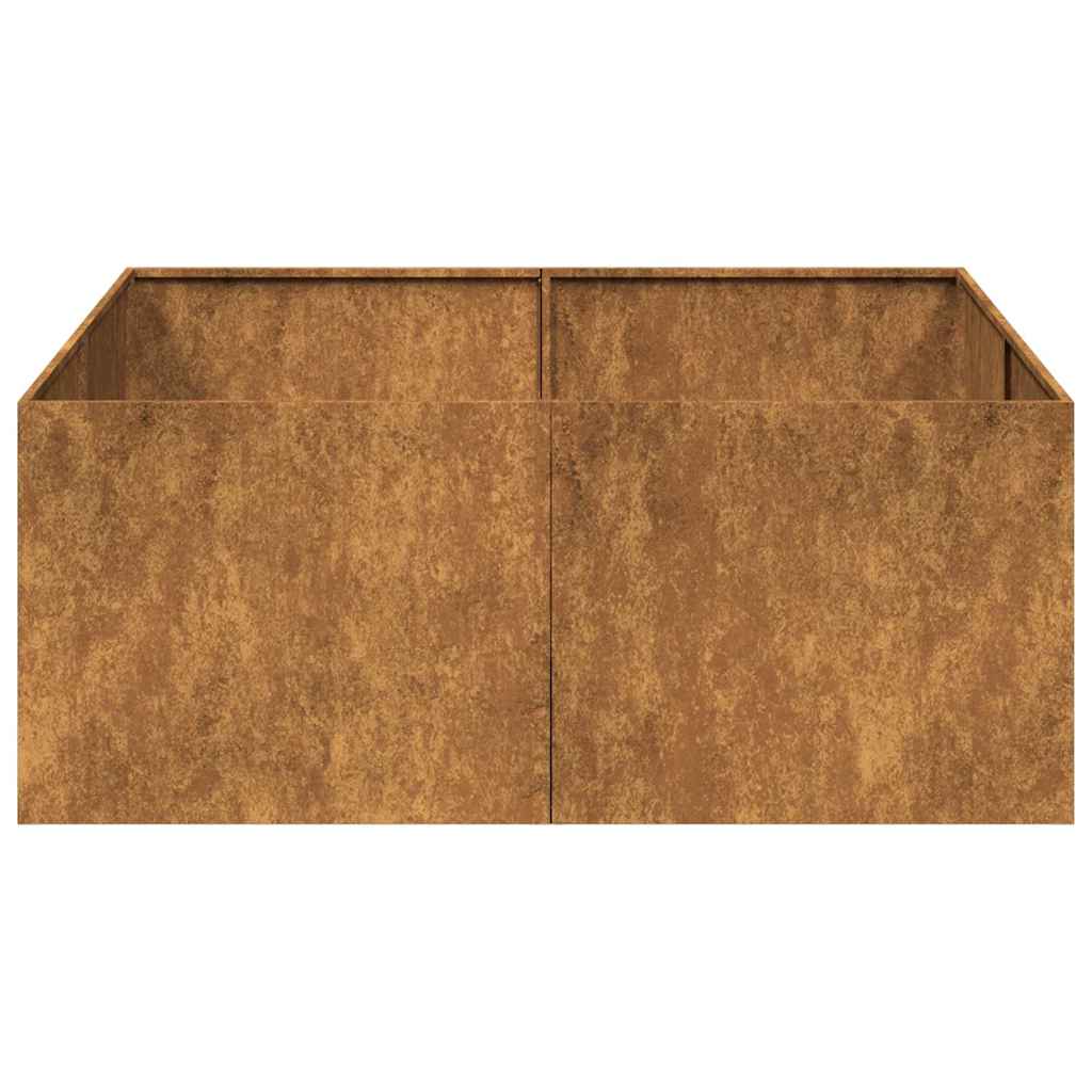 8721158677044_g_en_hd_2 vidaXL Planter Rusty 100x100x40 cm Weathering Steel - Image 4