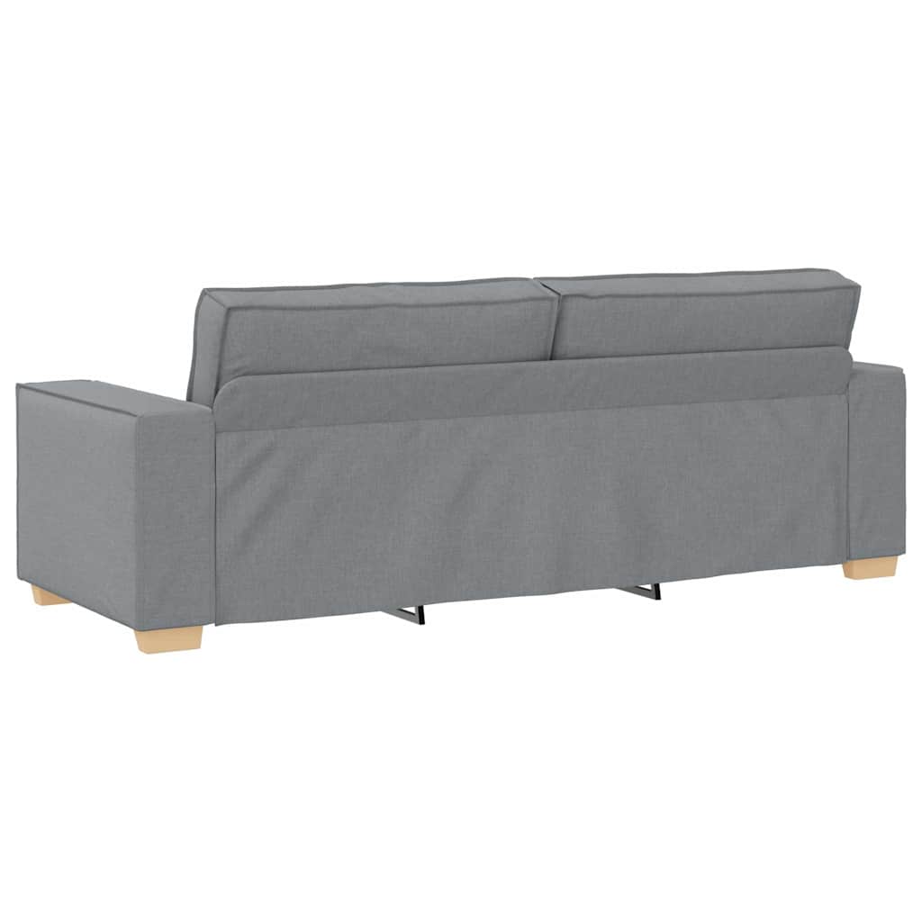 8721158677884_wbg-ba_en_hd_7 vidaXL Sofa Set with Cushion 3 pcs Grey 220 x 78 x 84 cm Fabric - Image 9