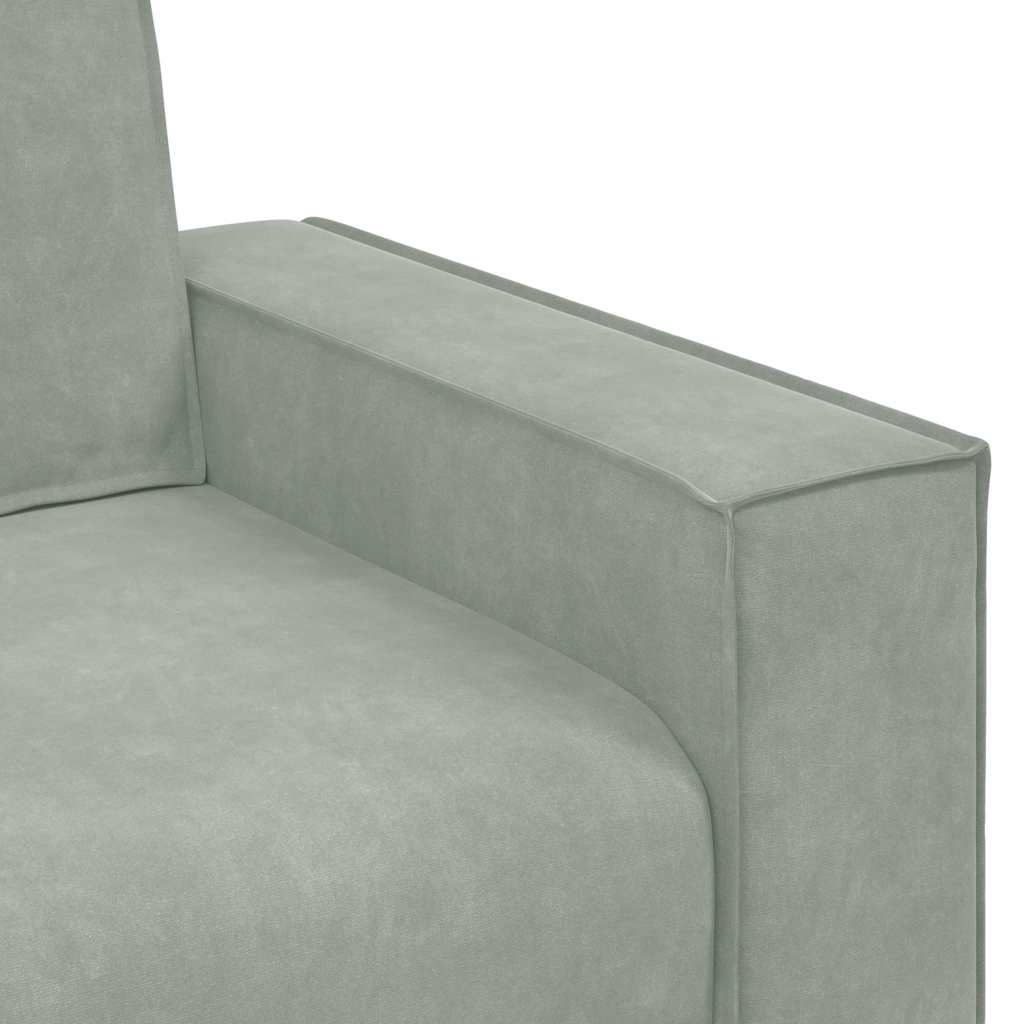 8721158677976_detail_en_hd_1 vidaXL Sofa Set with Cushion 3 pcs Grey 220 x 78 x 84 cm Velvet - Image 9