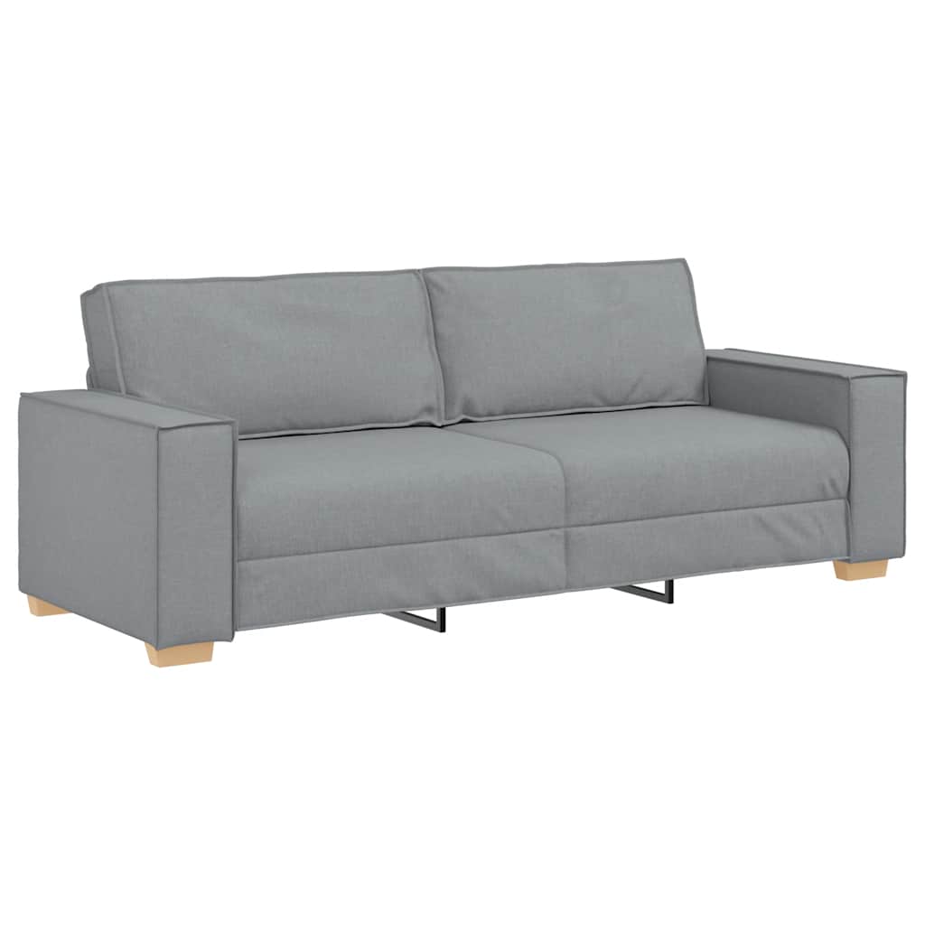 8721158678706_g_en_hd_3 vidaXL 2 Piece Sofa Set with Cushions Light Grey Fabric - Image 5
