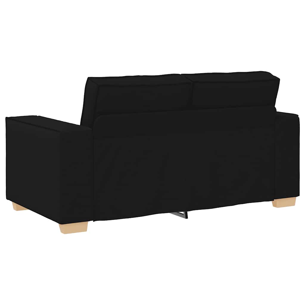 8721158678720_g_en_hd_4 vidaXL 2 Piece Sofa Set with Cushions Black Fabric - Image 6