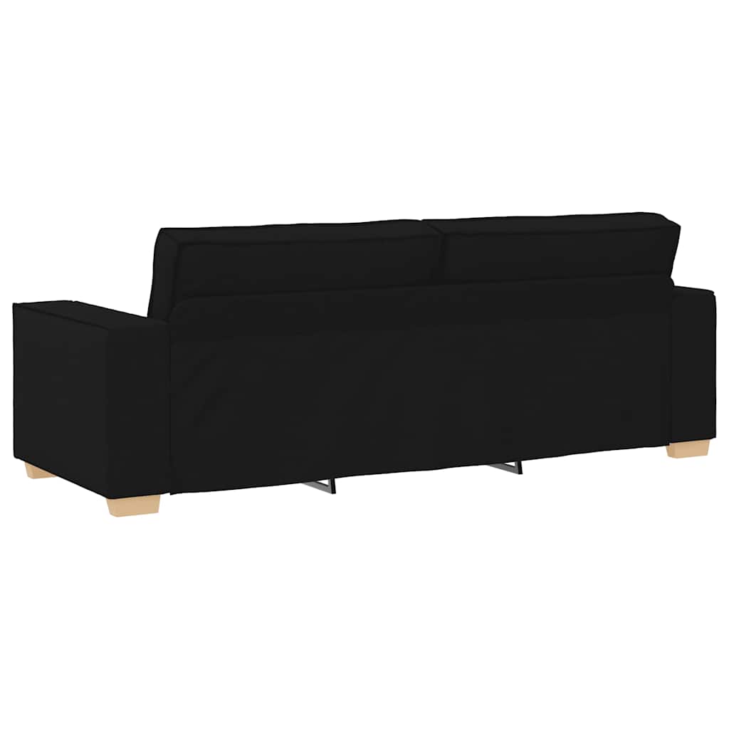 8721158678720_g_en_hd_5 vidaXL 2 Piece Sofa Set with Cushions Black Fabric - Image 7