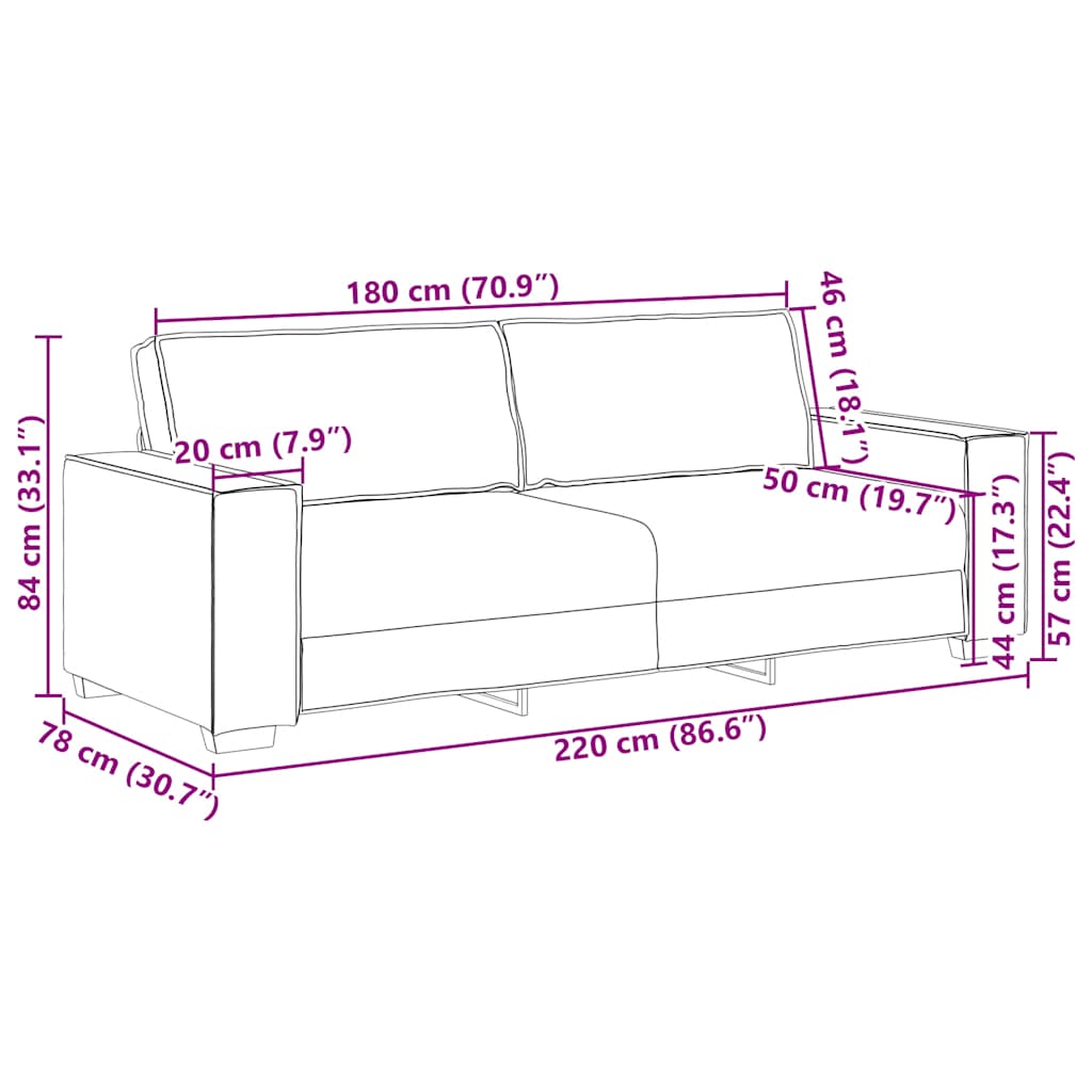 8721158678720_g_en_hd_9 vidaXL 2 Piece Sofa Set with Cushions Black Fabric - Image 11