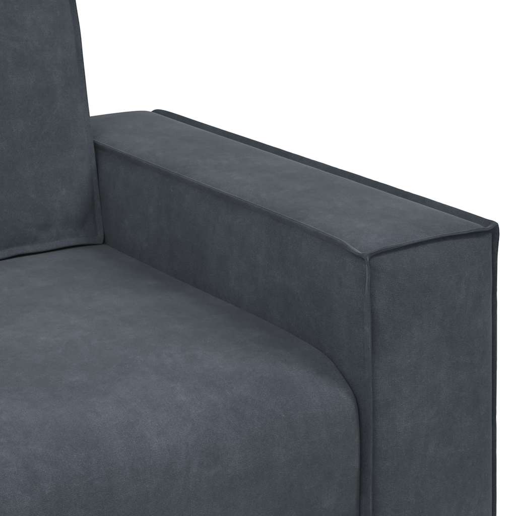 8721158678805_g_en_hd_6 vidaXL 2 Piece Sofa Set with Cushions Dark Grey Velvet - Image 8
