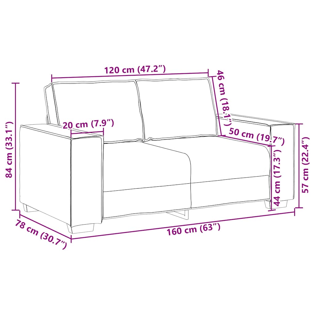 8721158678805_g_en_hd_8 vidaXL 2 Piece Sofa Set with Cushions Dark Grey Velvet - Image 10