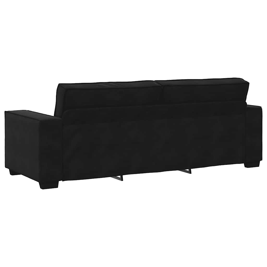 8721158678843_g_en_hd_5 vidaXL 2 Piece Sofa Set with Cushions Black Velvet - Image 7