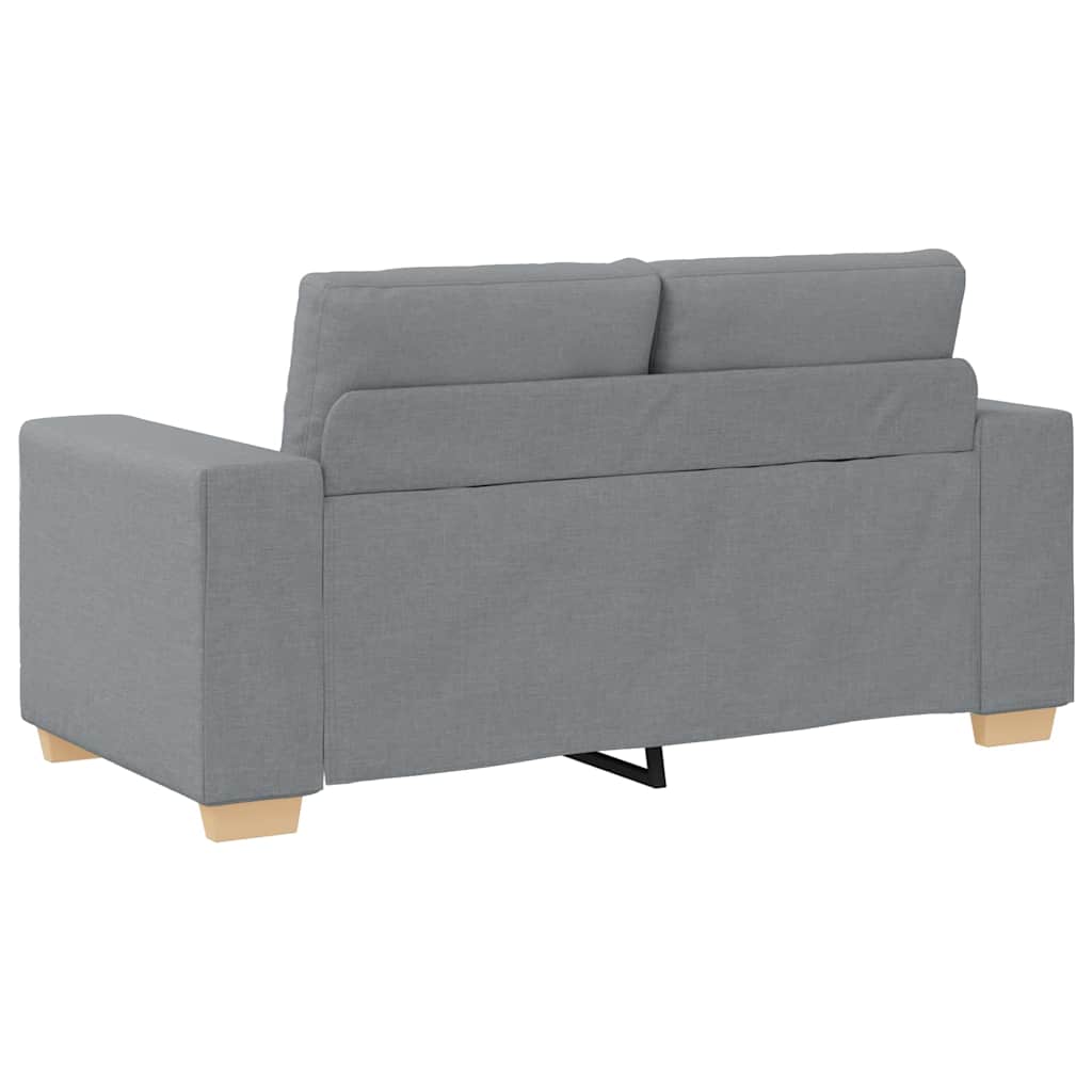 8721158678898_g_en_hd_4 vidaXL 2 Piece Sofa Set with Cushions Light Grey Fabric - Image 6