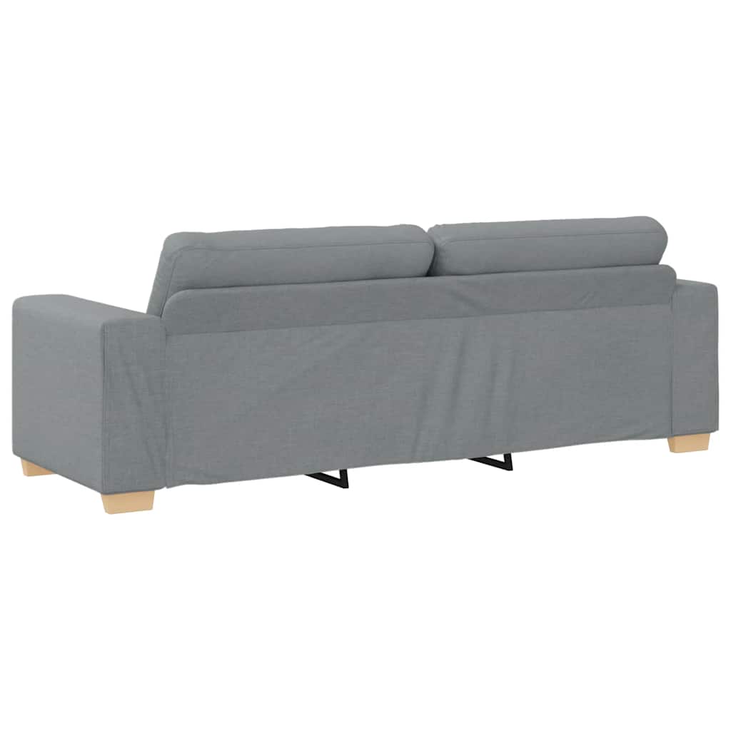 8721158678898_g_en_hd_5 vidaXL 2 Piece Sofa Set with Cushions Light Grey Fabric - Image 7