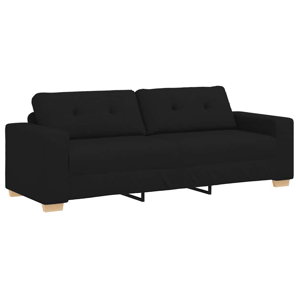 8721158678911_g_en_hd_3 vidaXL 2 Piece Sofa Set with Cushions Black Fabric - Image 5