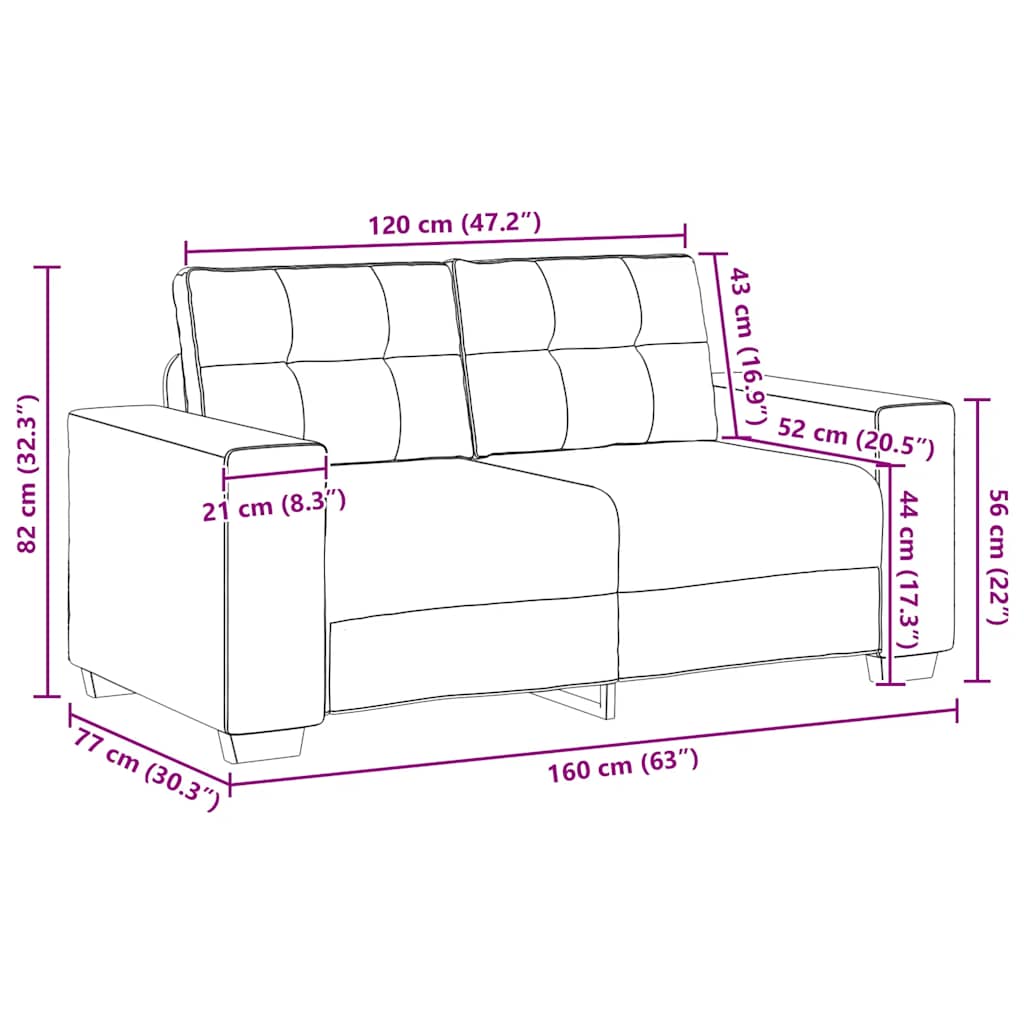 8721158678911_g_en_hd_8 vidaXL 2 Piece Sofa Set with Cushions Black Fabric - Image 10