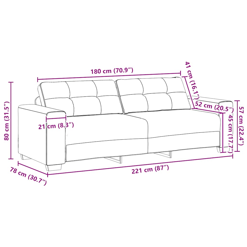 8721158679000_g_en_hd_9 vidaXL 2 Piece Sofa Set with Cushions Light Grey Velvet - Image 11