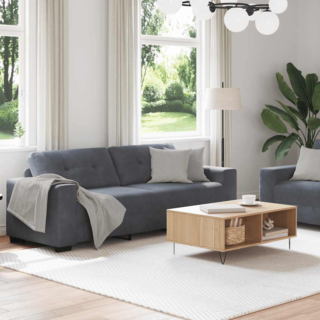 8721158679017_g_en_hd_1 vidaXL 2 Piece Sofa Set with Cushions Dark Grey Velvet - Image 3