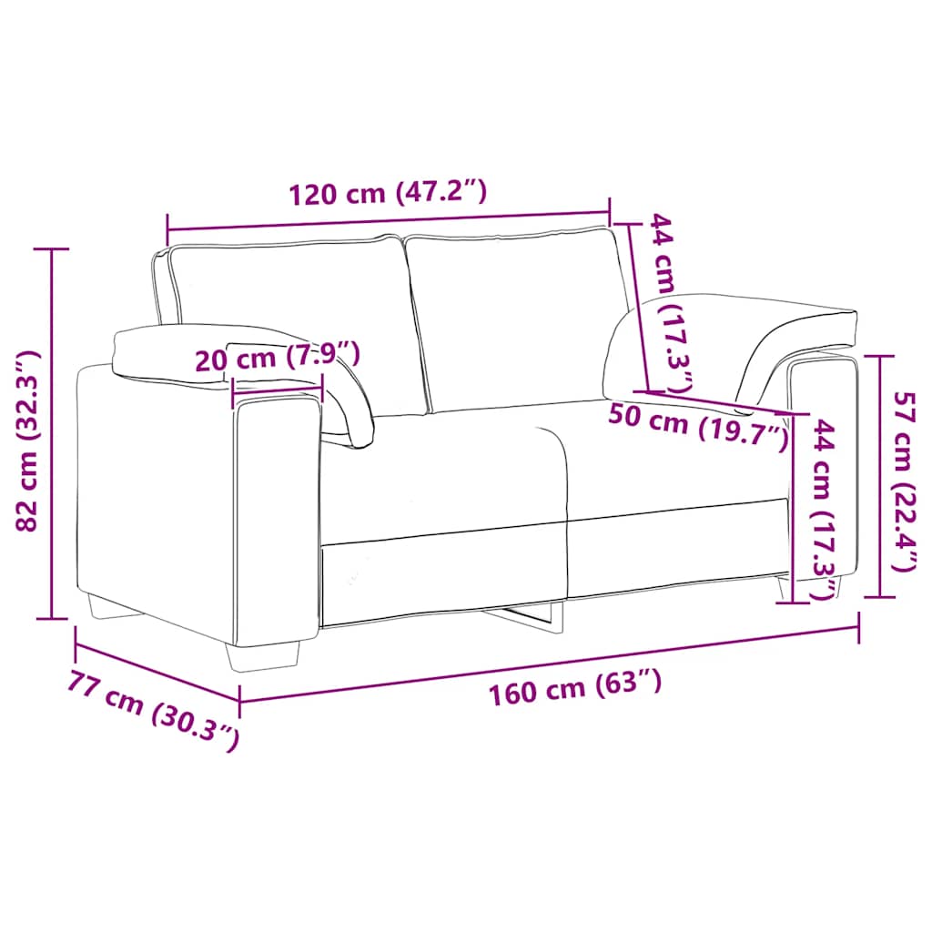 8721158679284_g_en_hd_8 vidaXL 2 Piece Sofa Set with Cushions Light Grey Velvet - Image 10