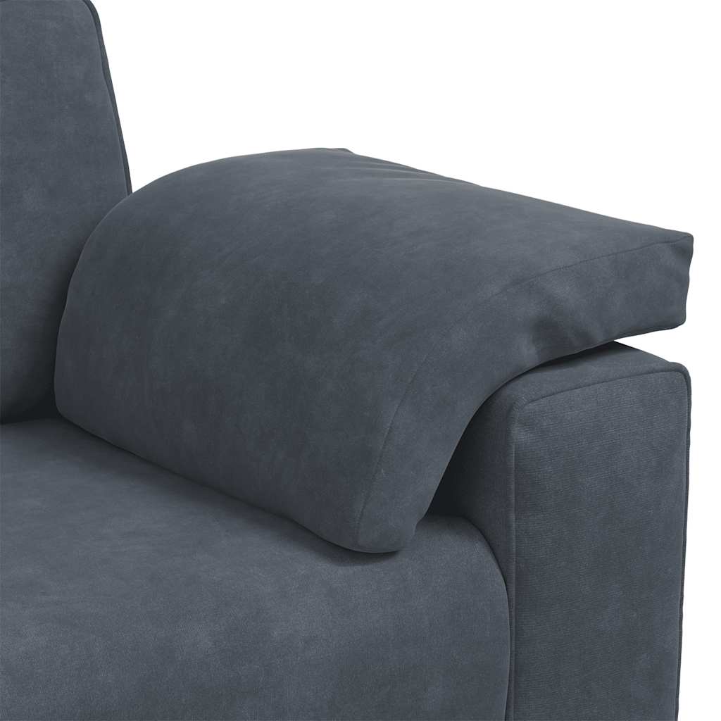 8721158679291_g_en_hd_6 vidaXL 2 Piece Sofa Set with Cushions Dark Grey Velvet - Image 8