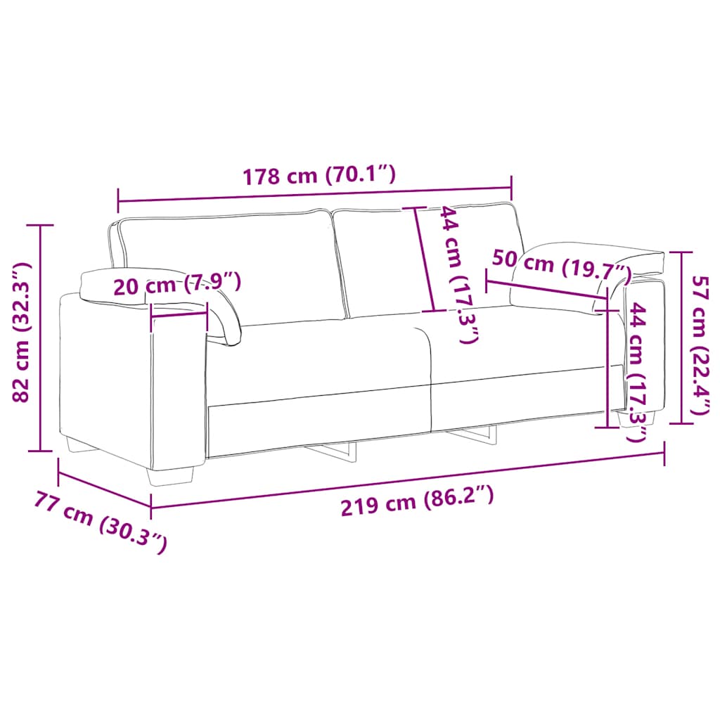 8721158679291_g_en_hd_9 vidaXL 2 Piece Sofa Set with Cushions Dark Grey Velvet - Image 11