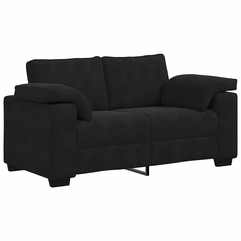 8721158679338_g_en_hd_2 vidaXL 2 Piece Sofa Set with Cushions Black Velvet - Image 4