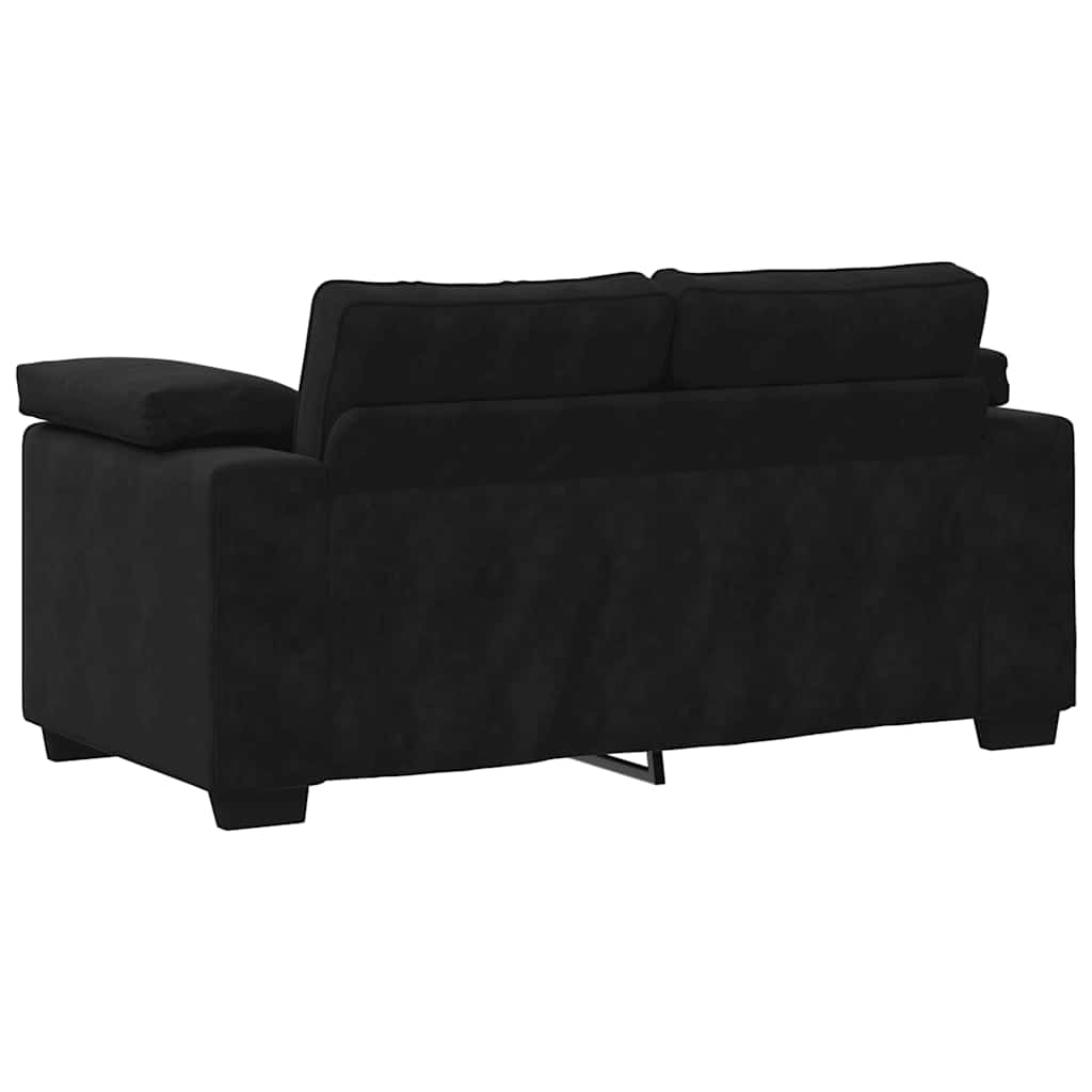 8721158679338_g_en_hd_4 vidaXL 2 Piece Sofa Set with Cushions Black Velvet - Image 6