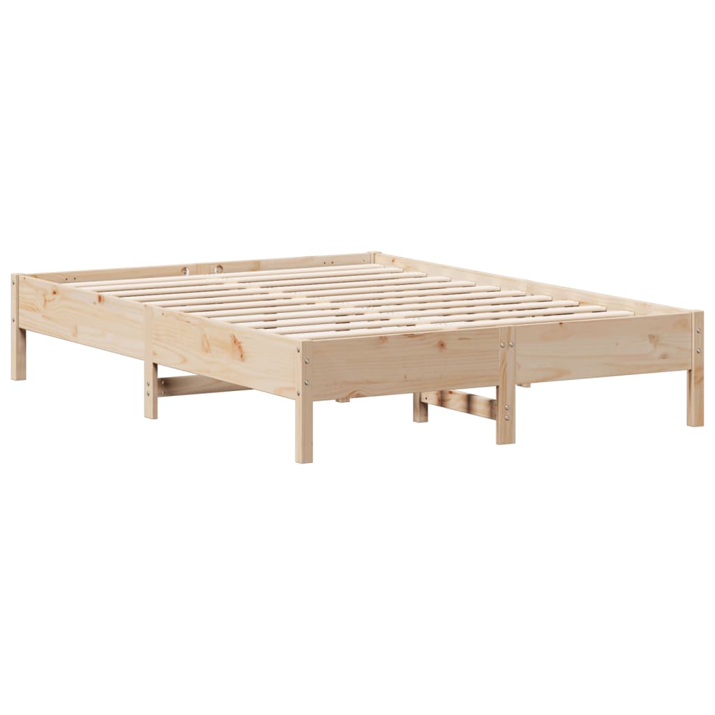 8721158688392_g_en_hd_3 vidaXL Bed Frame without Mattress 150x200 cm Solid Wood Pine - Image 5