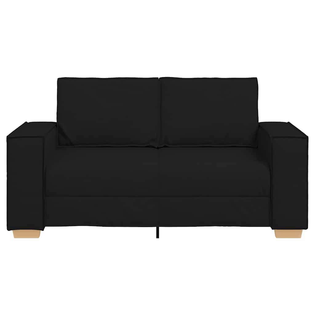 8721158688811_g_en_hd_2 vidaXL 2-Seater Sofa Black 120 cm Fabric - Image 4