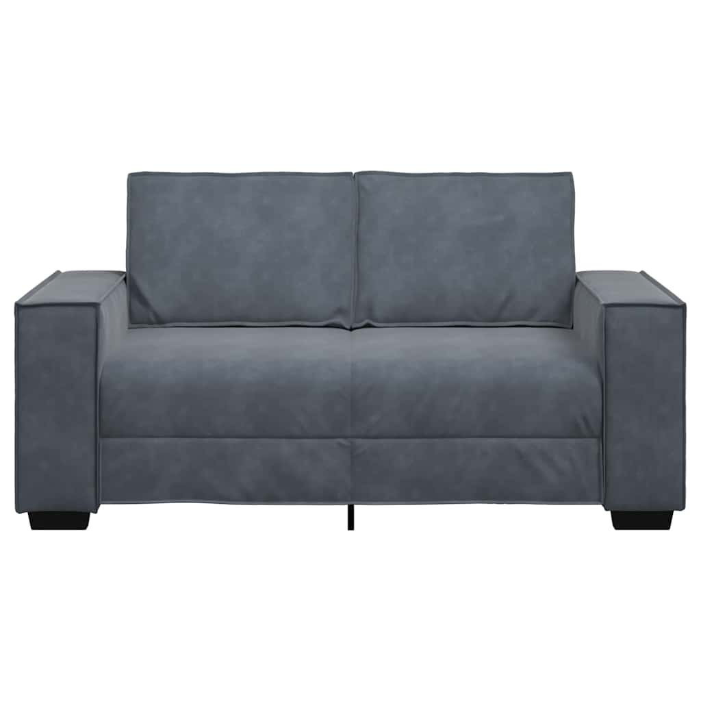 8721158689207_g_en_hd_2 vidaXL 2-Seater Sofa Dark Grey 120 cm Velvet - Image 4