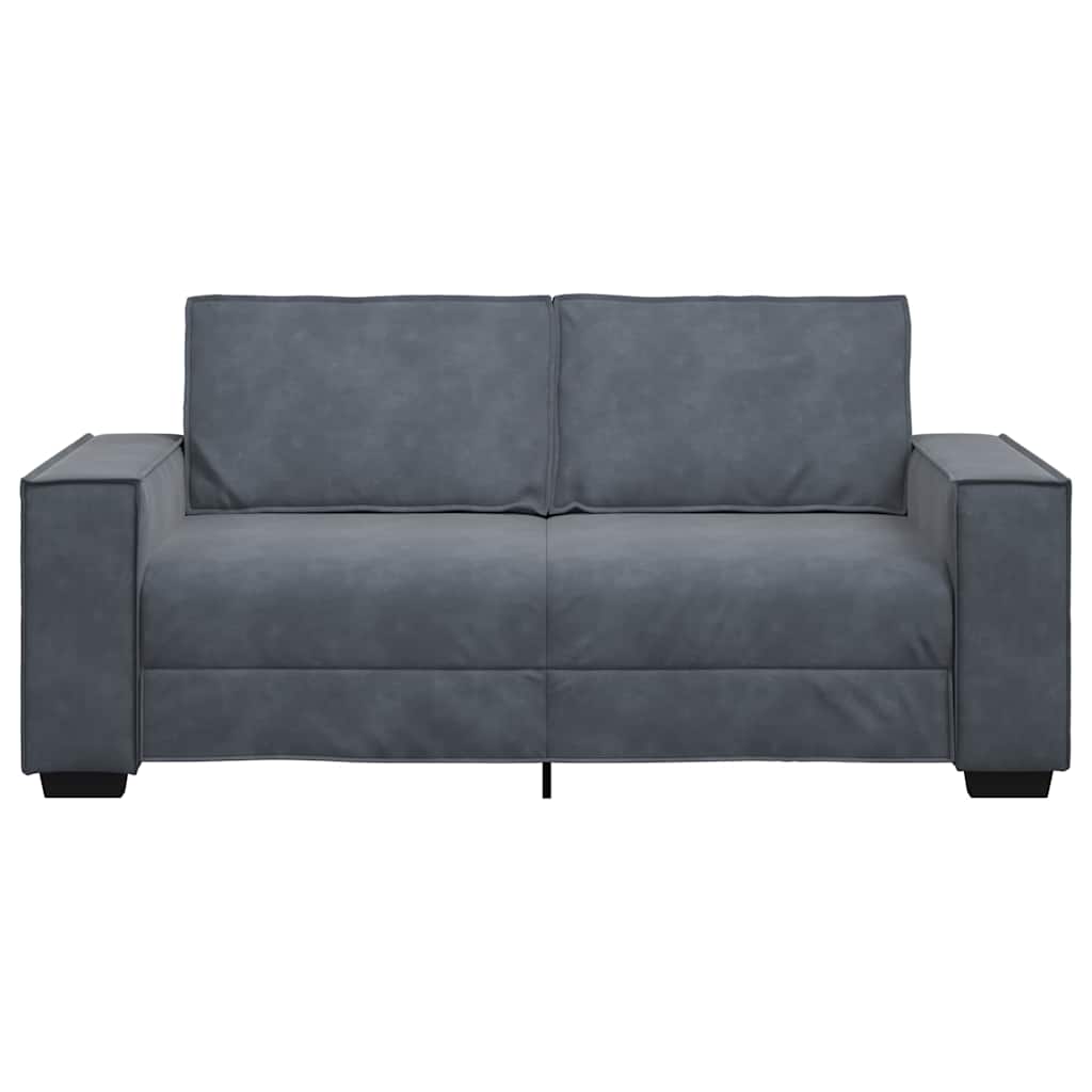 8721158689306_g_en_hd_2 vidaXL 2-Seater Sofa Dark Grey 140 cm Velvet - Image 4