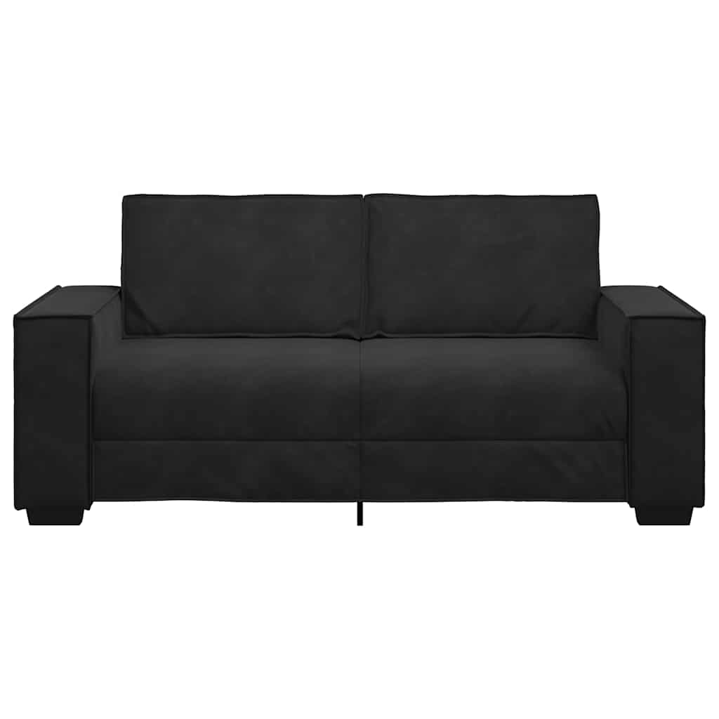 8721158689344_g_en_hd_2 vidaXL 2-Seater Sofa Black 140 cm Velvet - Image 4