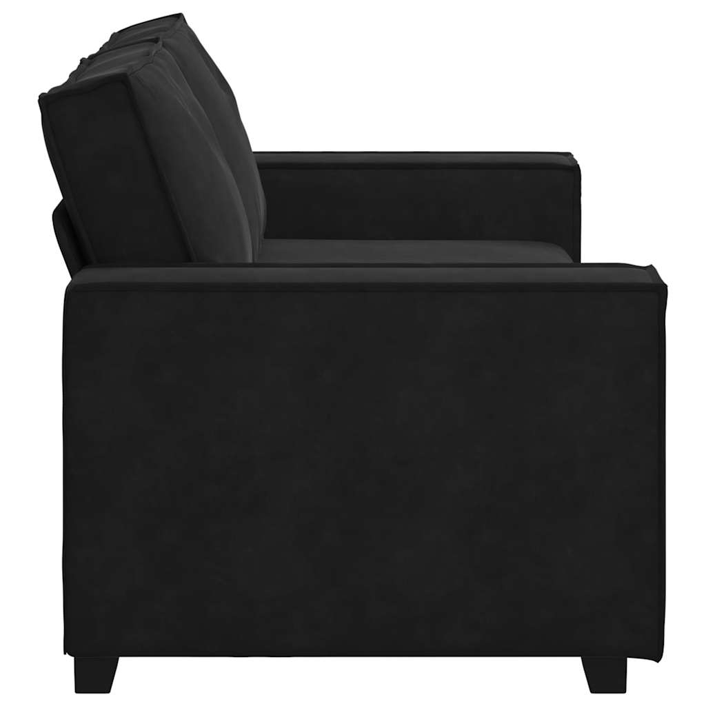 8721158689344_g_en_hd_3 vidaXL 2-Seater Sofa Black 140 cm Velvet - Image 5