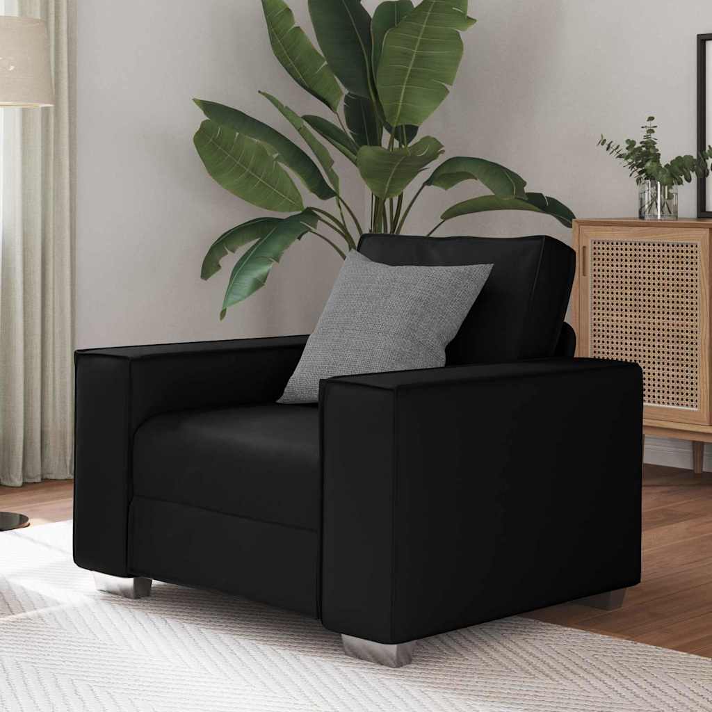 8721158689535_mo-im_en_hd_1 vidaXL Sofa Chair Black 99 x 78 x 84 cm Artificial Leather - Image 1