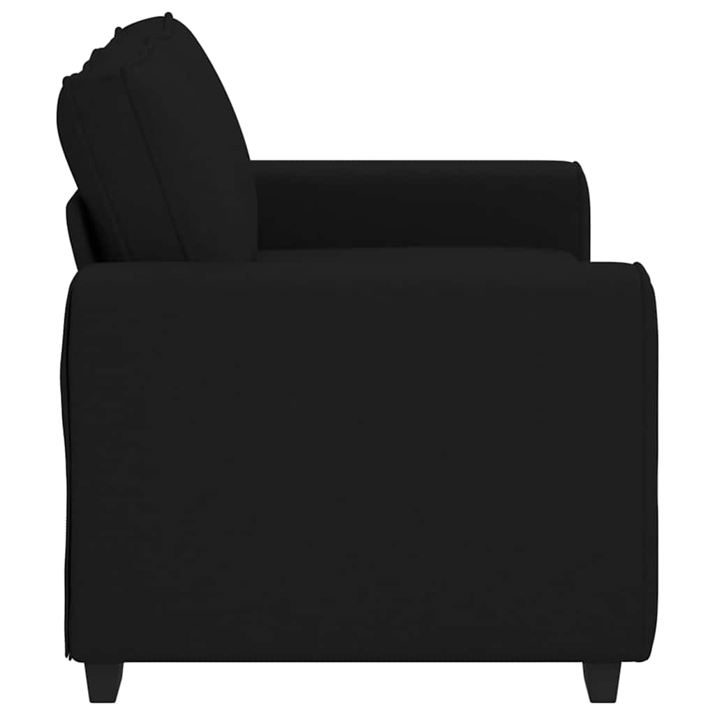 8721158690678_g_en_hd_3 vidaXL 2-Seater Sofa Black 120 cm Fabric - Image 5