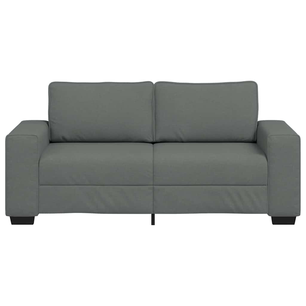 8721158690760_g_en_hd_2 vidaXL 2-Seater Sofa Dark Grey 140 cm Fabric - Image 4