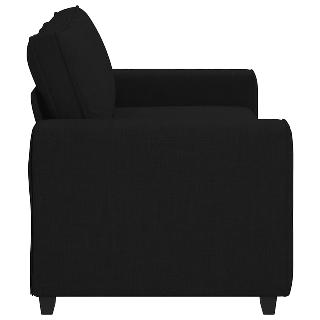 8721158690777_g_en_hd_3 vidaXL 2-Seater Sofa Black 140 cm Fabric - Image 5