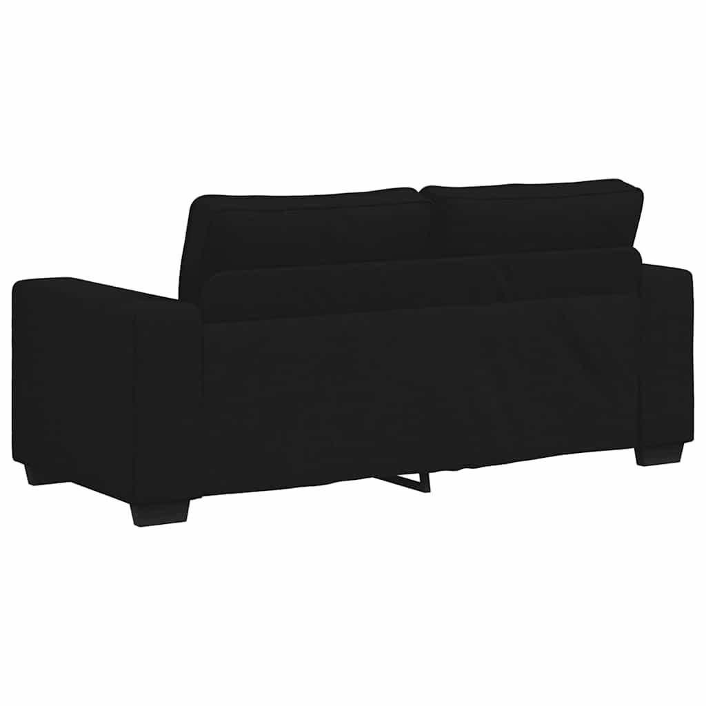 8721158690777_g_en_hd_4 vidaXL 2-Seater Sofa Black 140 cm Fabric - Image 6