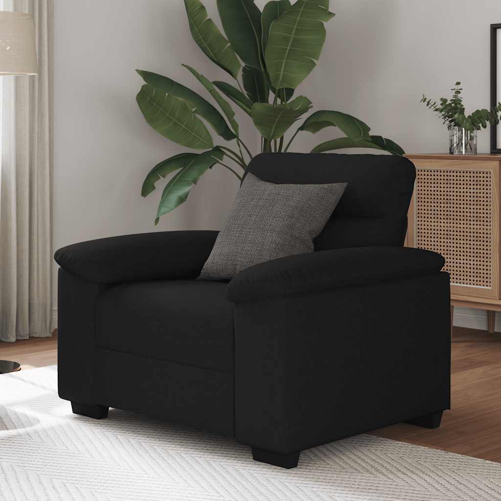 8721158691989_m_en_hd_1 vidaXL Sofa Chair Black 60 cm Fabric - Image 1