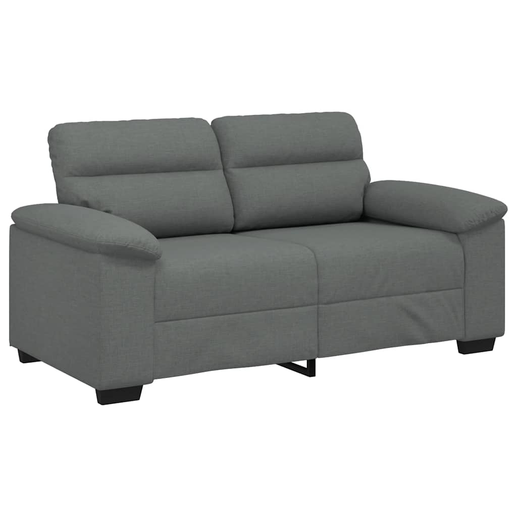 8721158692078_a_en_hd_1 vidaXL 2-Seater Sofa Dark Grey 120 cm Fabric - Image 2