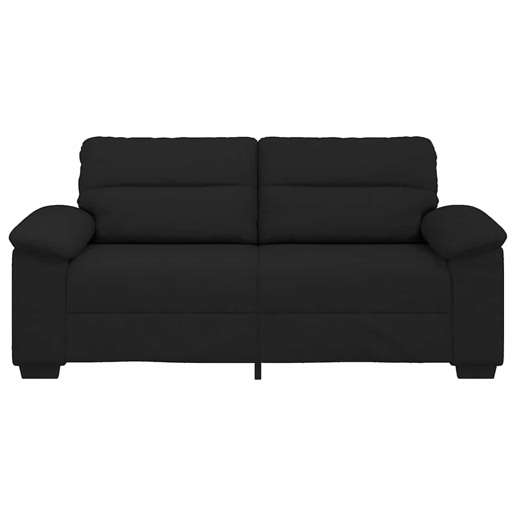8721158692184_g_en_hd_2 vidaXL 2-Seater Sofa Black 140 cm Fabric - Image 4