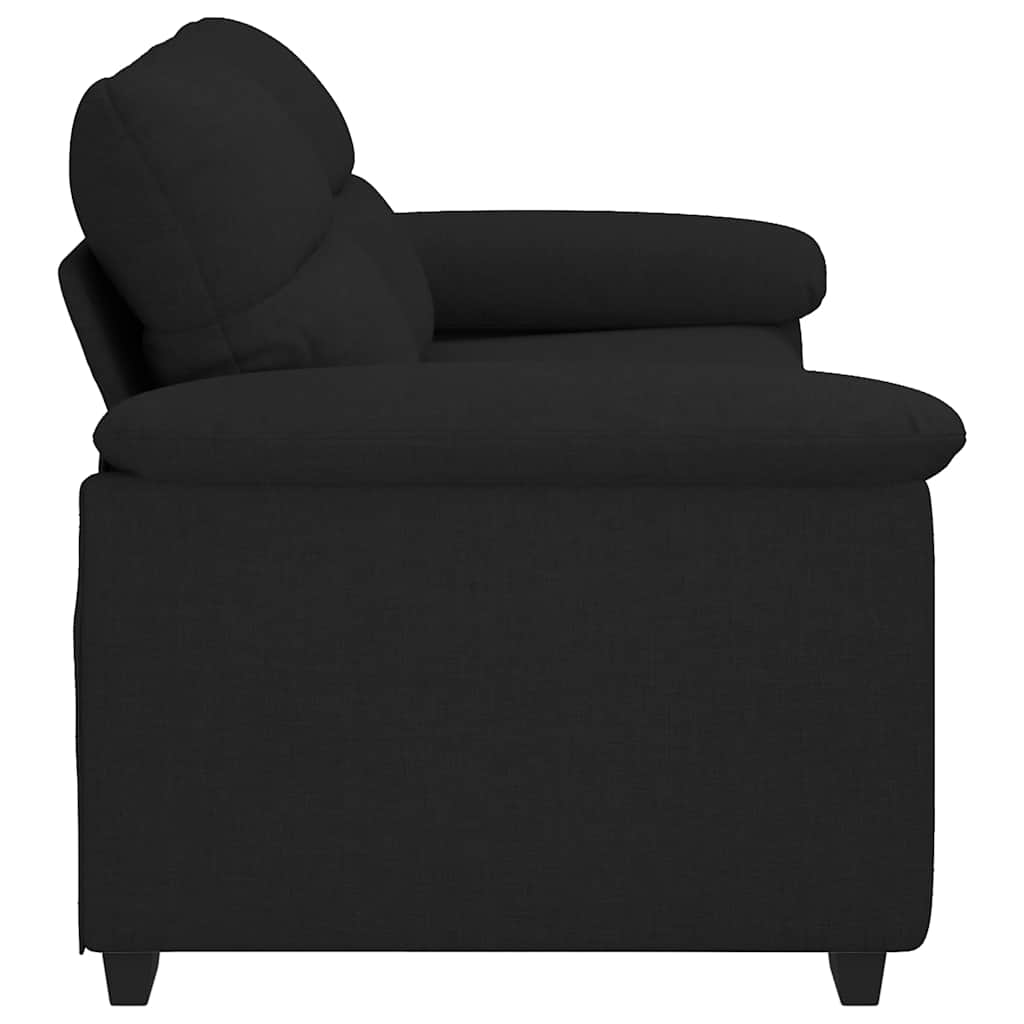 8721158692184_g_en_hd_3 vidaXL 2-Seater Sofa Black 140 cm Fabric - Image 5