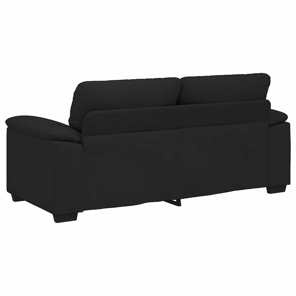 8721158692184_g_en_hd_4 vidaXL 2-Seater Sofa Black 140 cm Fabric - Image 6